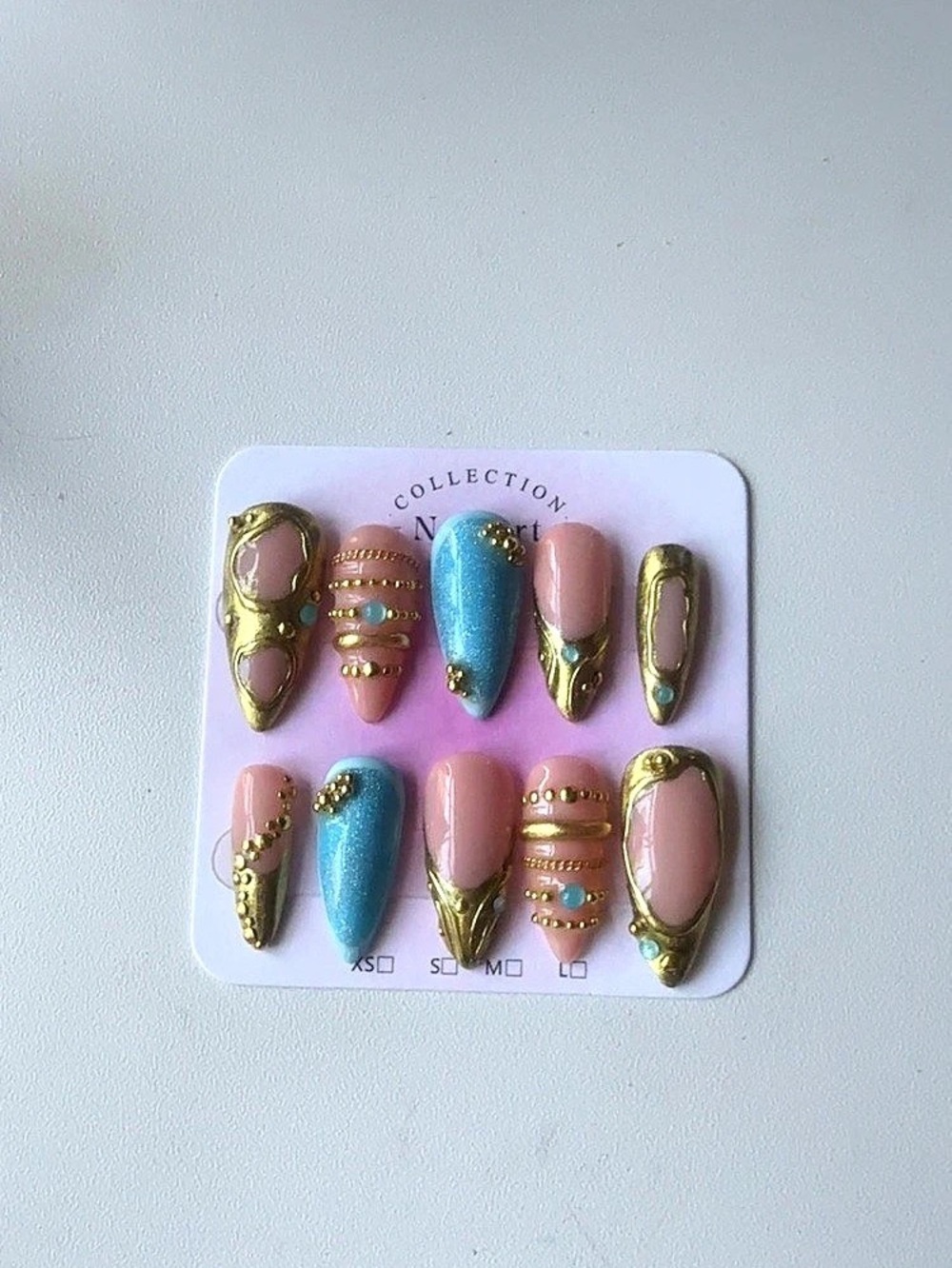 Cleo de Nile monster high inspired Press-On Nails